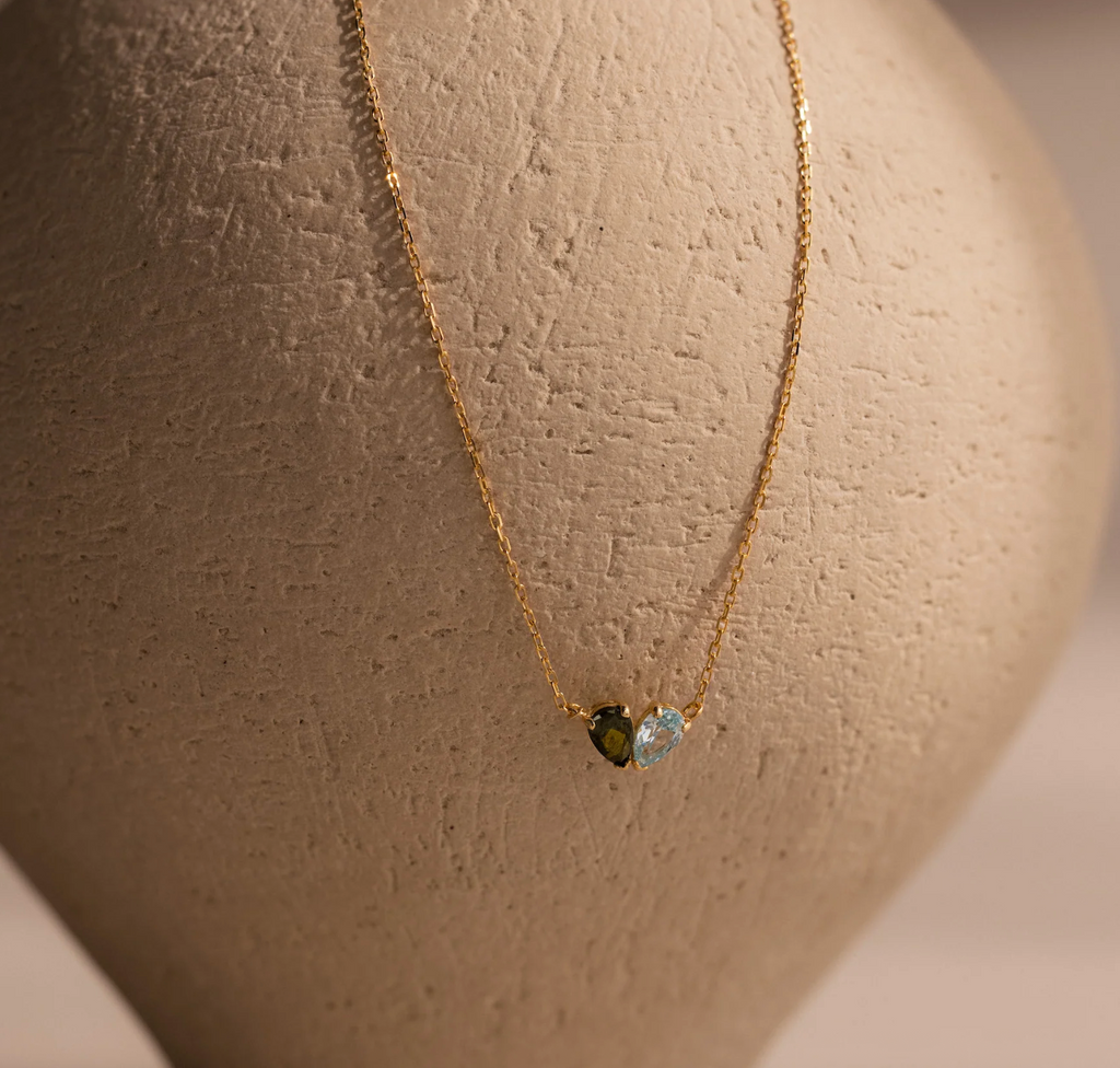 Teardrop Heart Necklace
