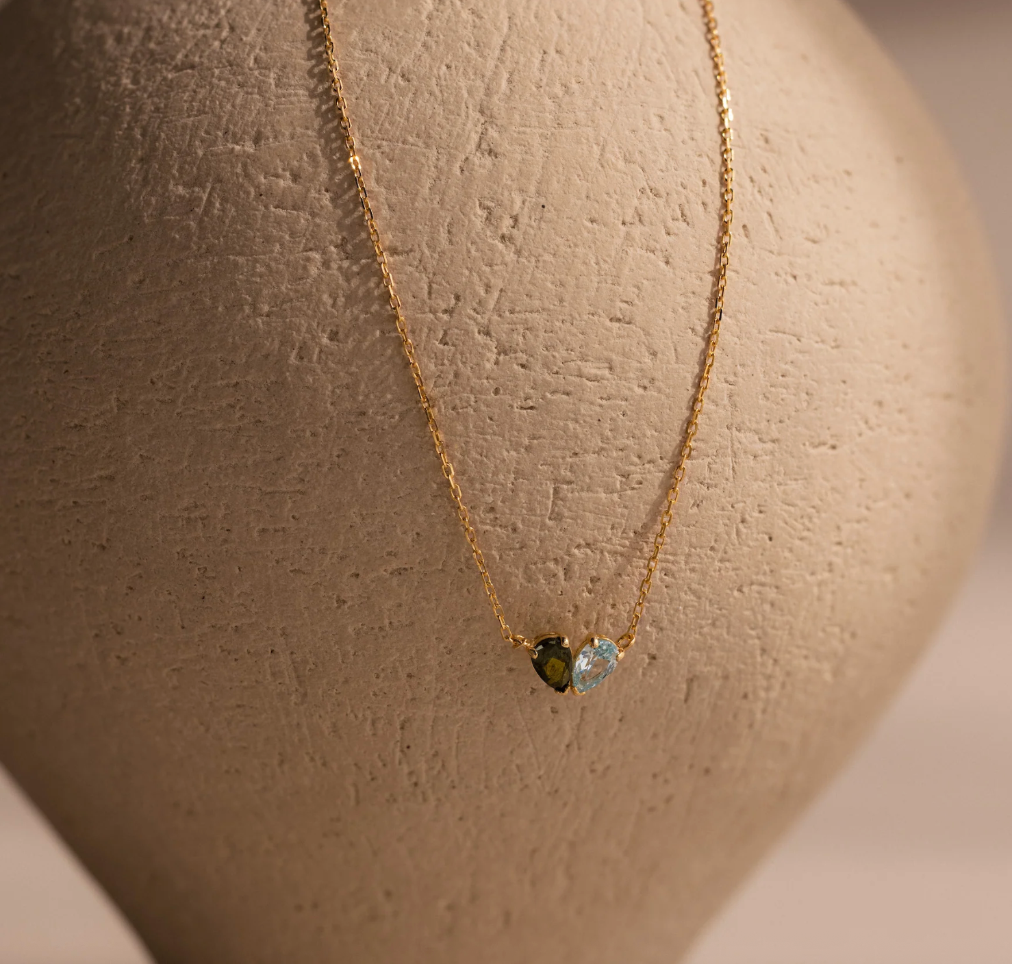 Teardrop Heart Necklace
