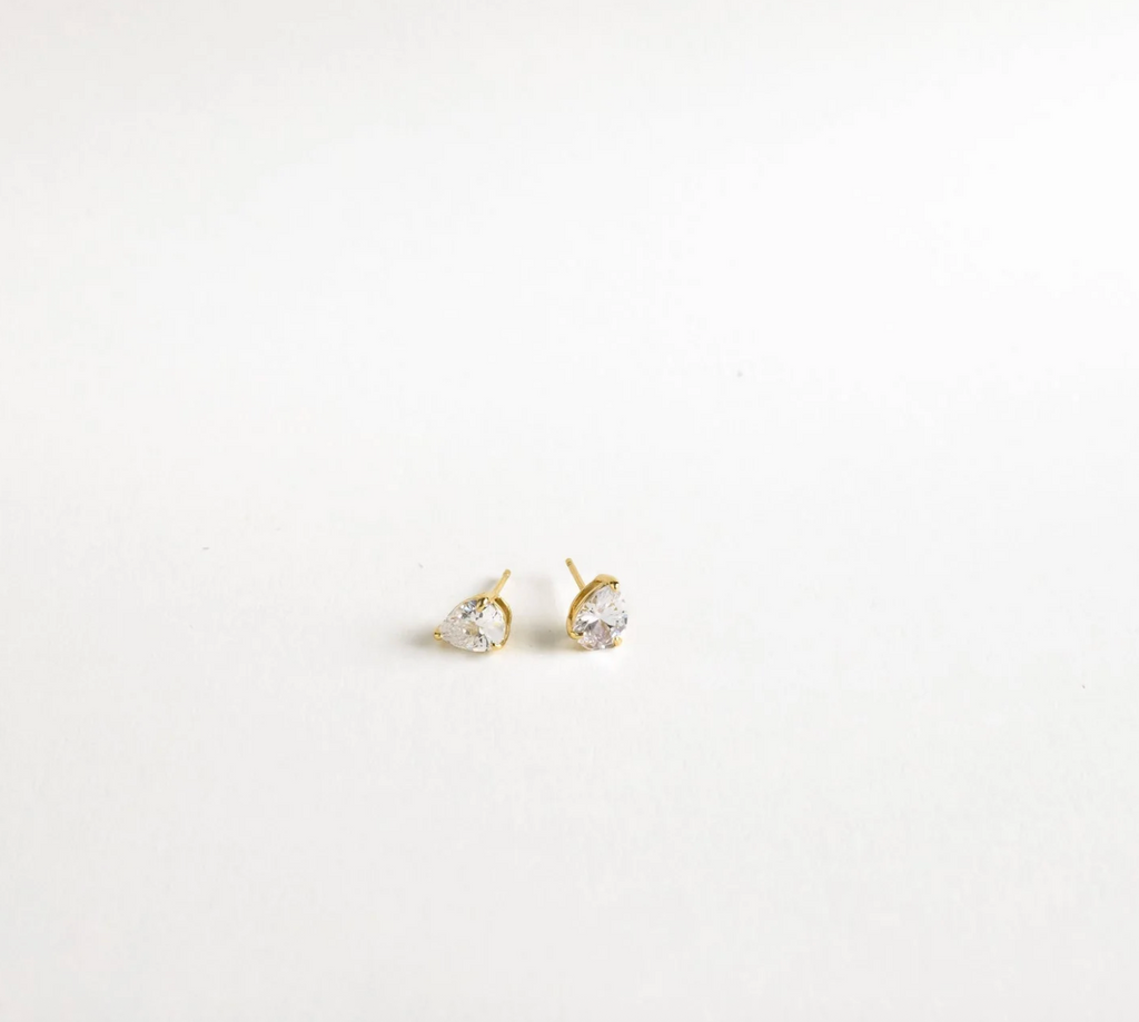 Pear Diamond Studs