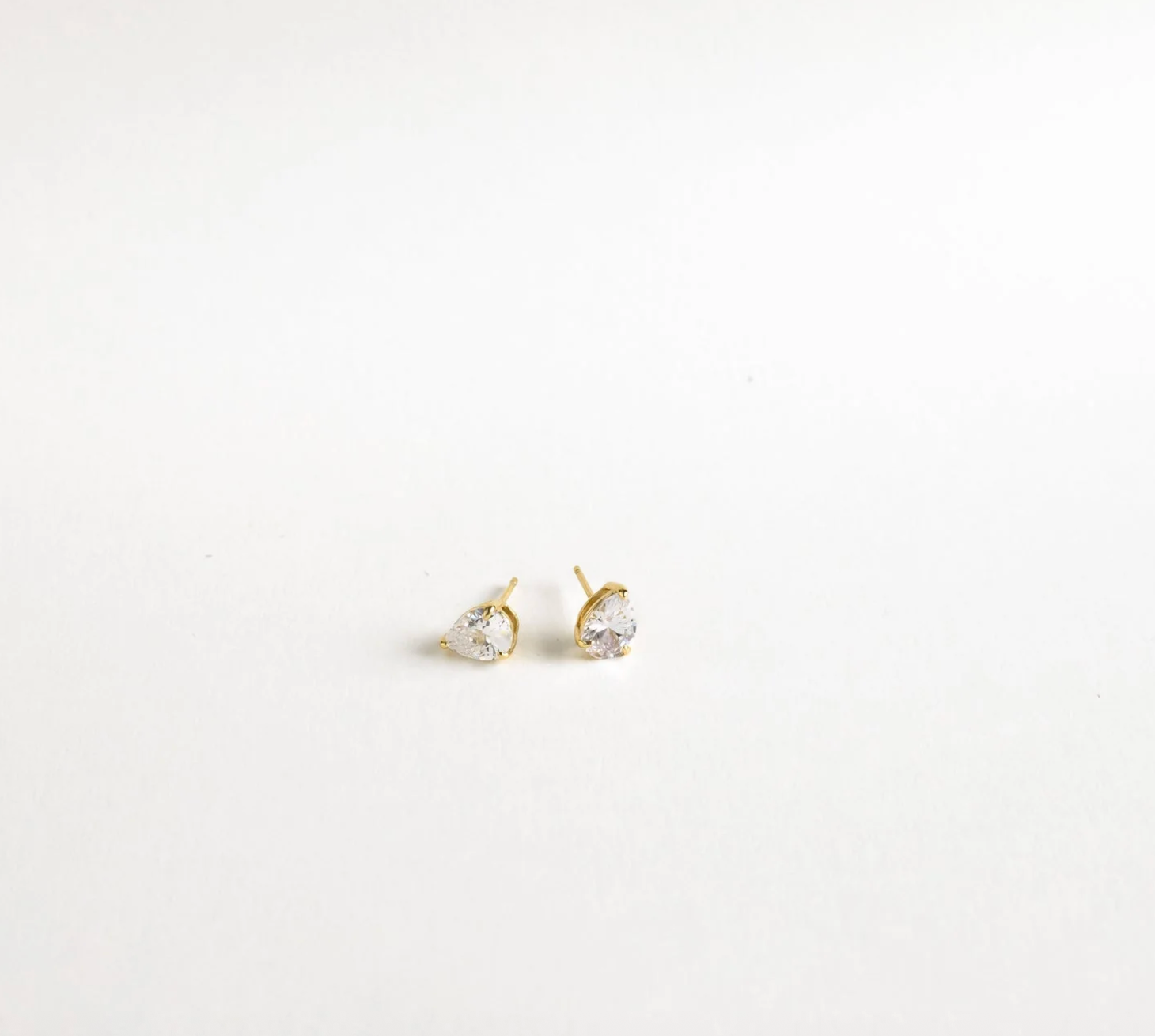 Pear Diamond Studs
