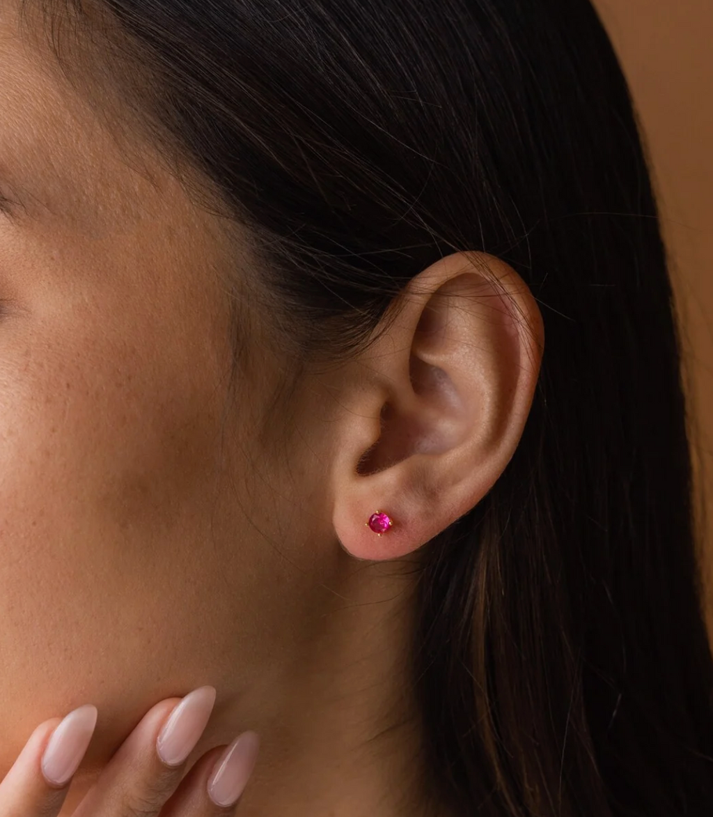 Little Birthstone Studs