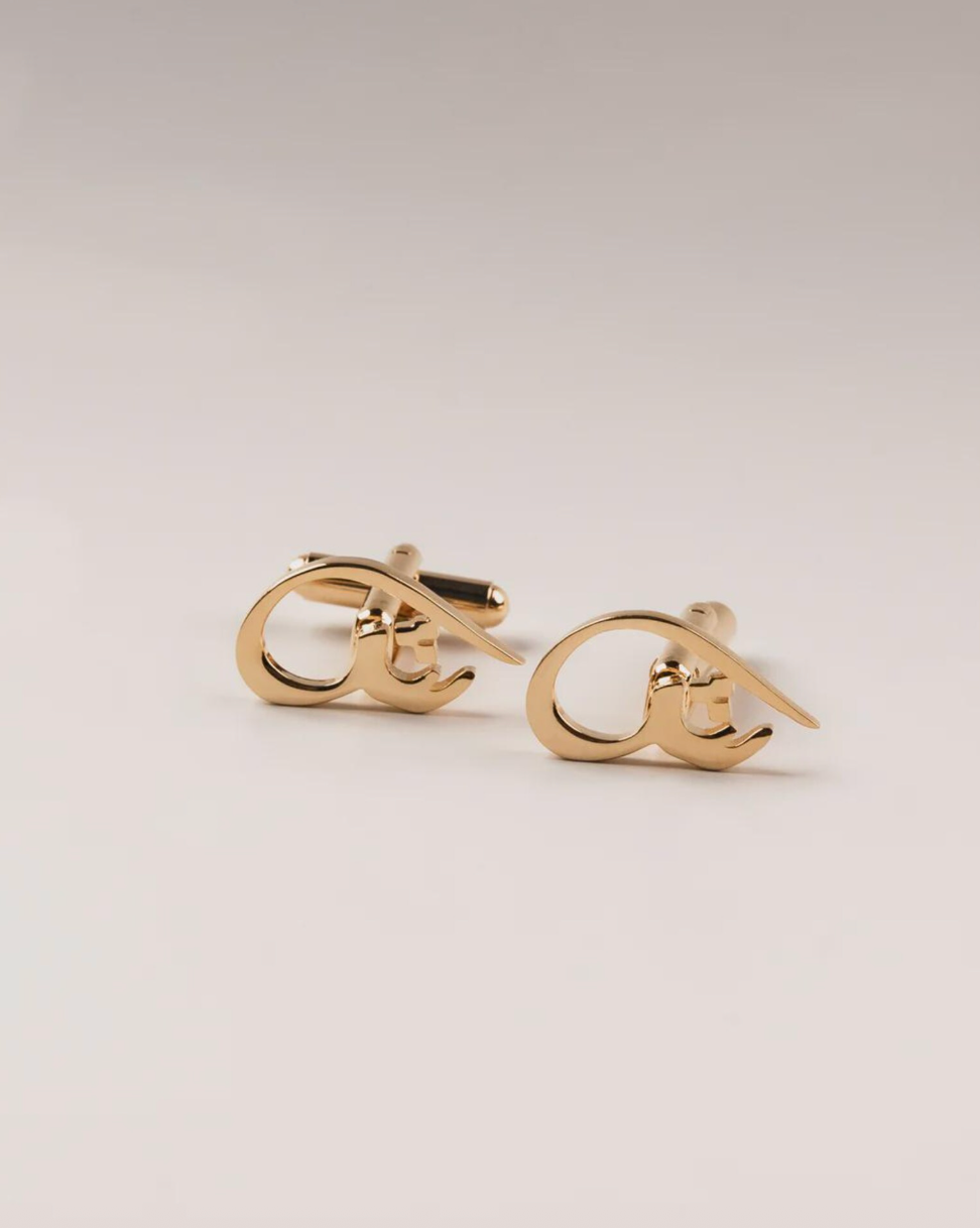 Arabic Initial Cufflinks