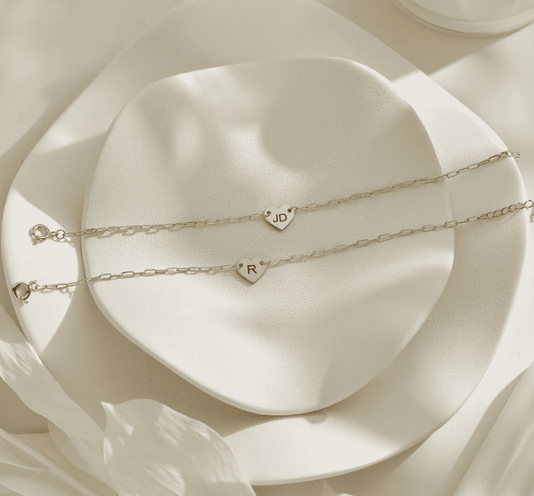 Paperclip Heart Bracelet