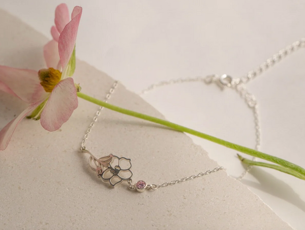 Birthmonth Flower Bracelet