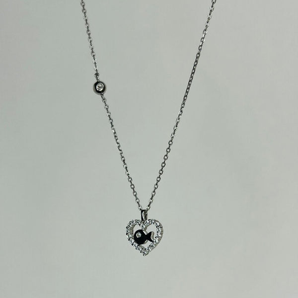 Tiny Fin Necklace