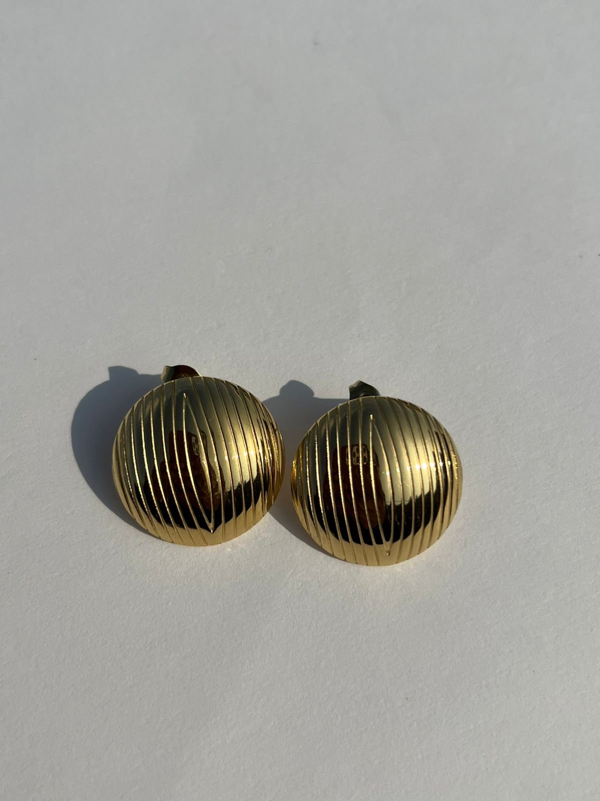 Golden Halo Studs