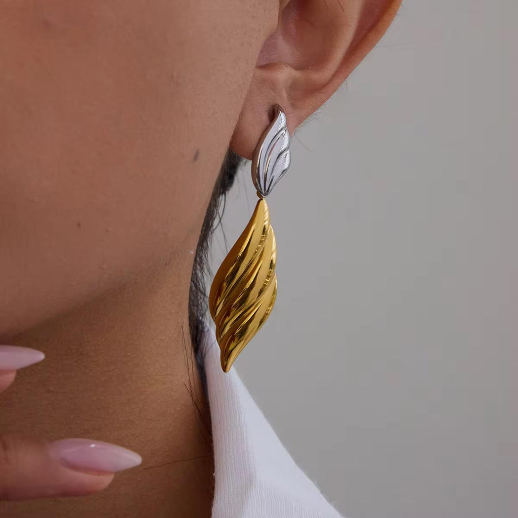 Golden Drift Earrings