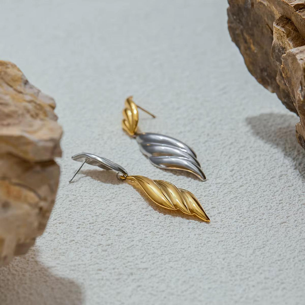 Golden Drift Earrings
