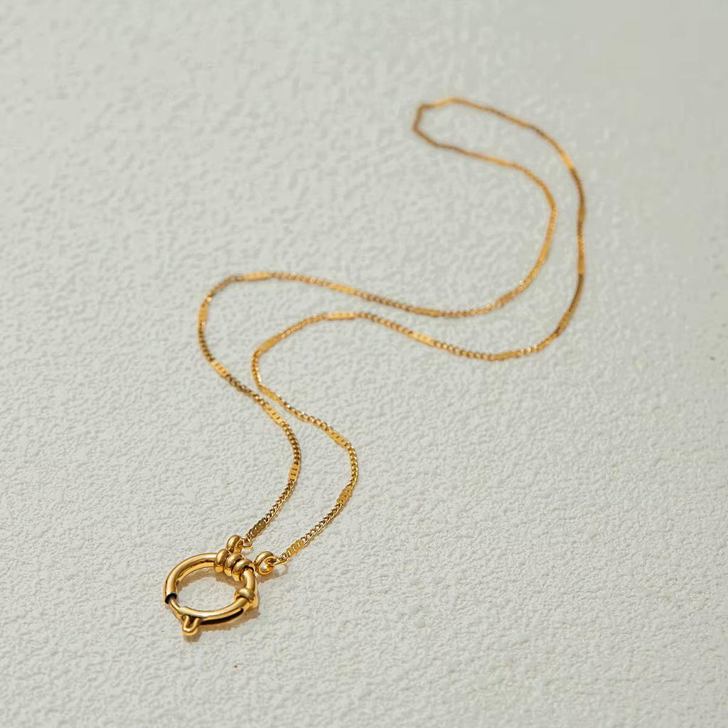 Sleek Charm Necklace