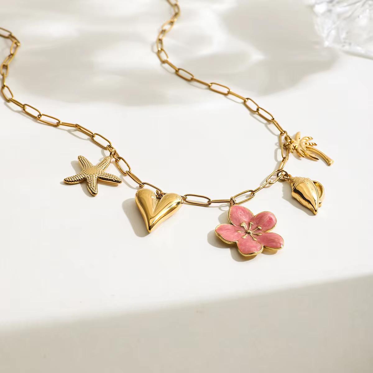 Hibiscus Necklace