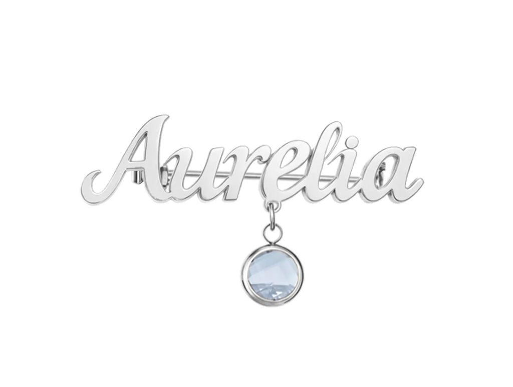 Name Birthstone Brooch
