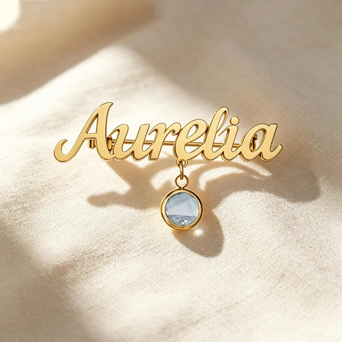 Name Birthstone Brooch