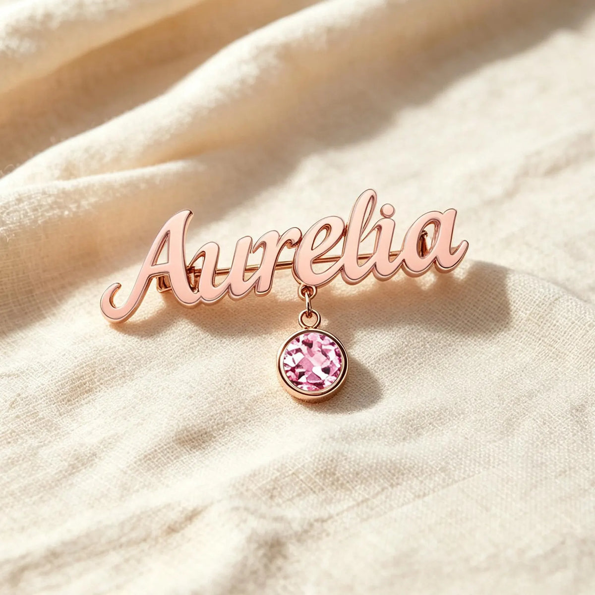 Name Birthstone Brooch