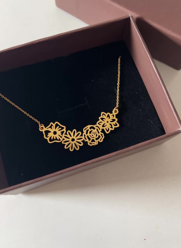 Birth-flower Necklace