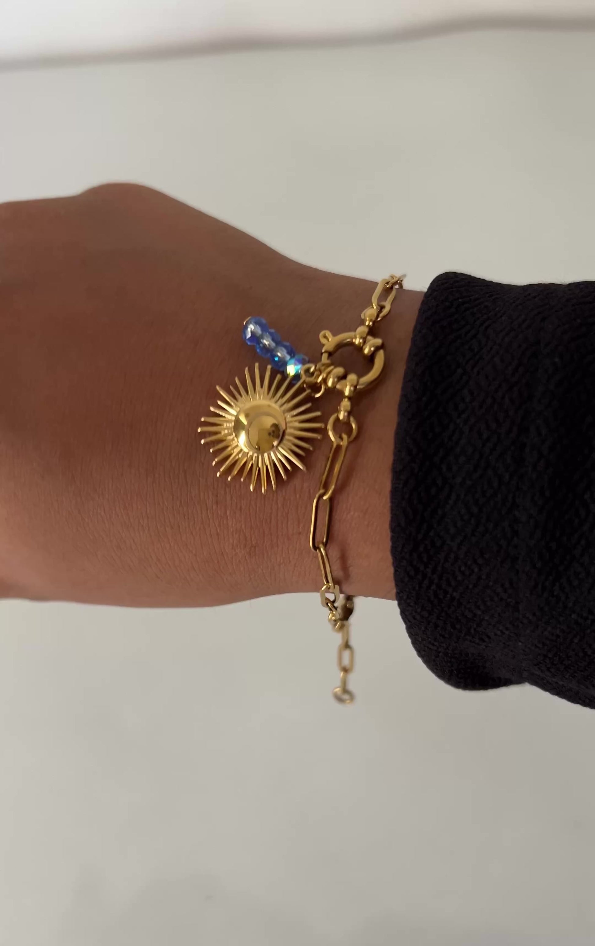 Sun Charm Bracelet